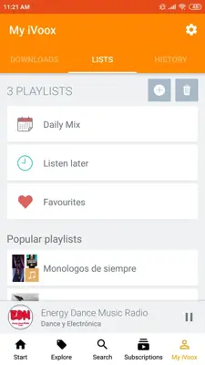 iVoox Podcast android App screenshot 2