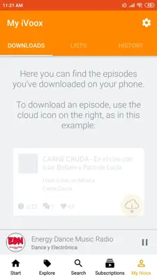 iVoox Podcast android App screenshot 4